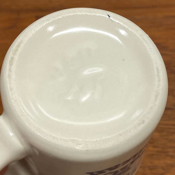 Vintage Rusty Pelican Logo 8oz Diner Mug Heavy Restaurant Ware Dove Stamp USA - Picture 5 of 9